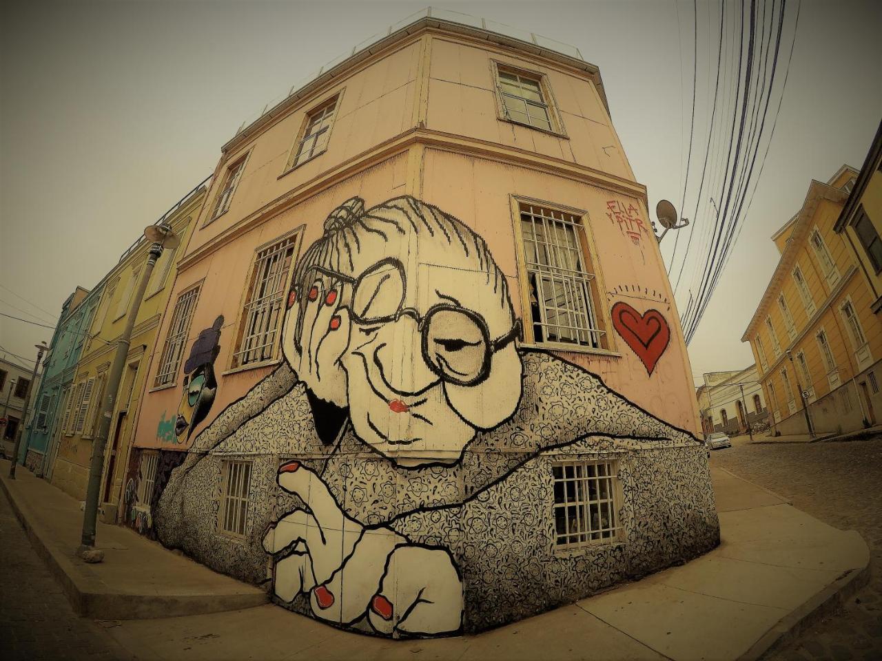 Planeta Lindo Hostel Valparaíso Kültér fotó